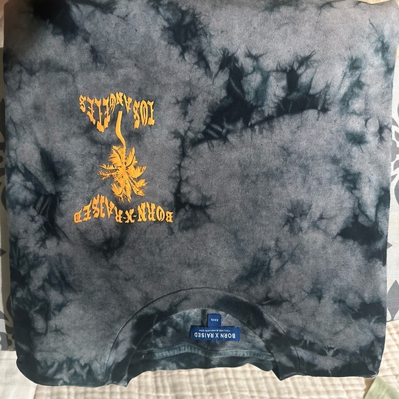 Born x Raised LS Tee tied dye in perfect condition XXL - Picture 4 of 4